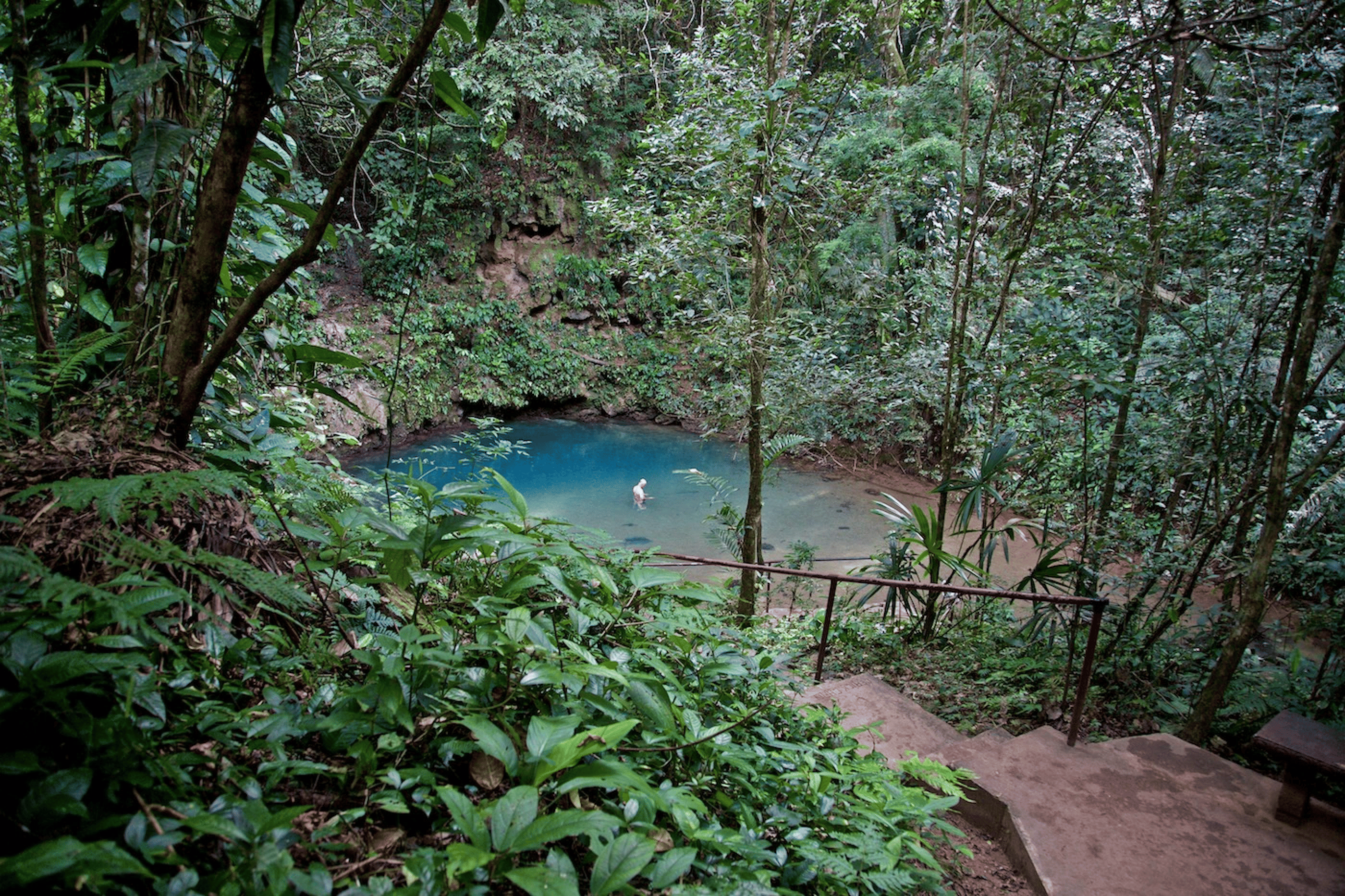 St. Herman's Blue Hole National Park Overview