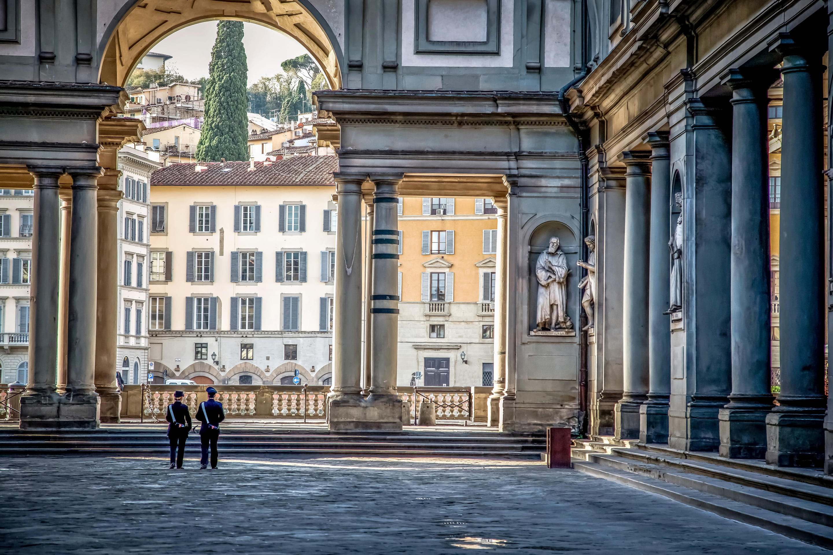 Uffizi Palace And Gallery Overview