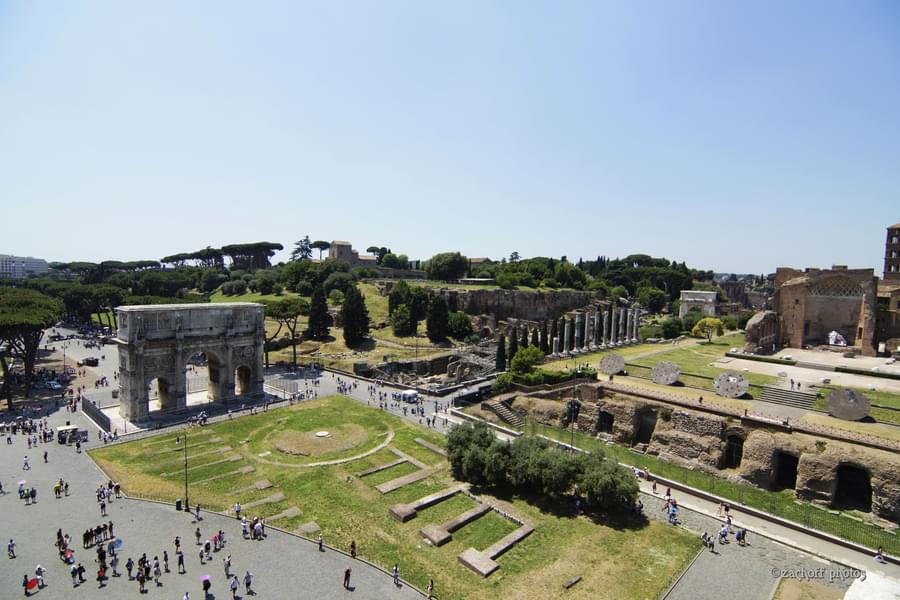 Places To Visit Near Colosseum | \Palatine Hill
