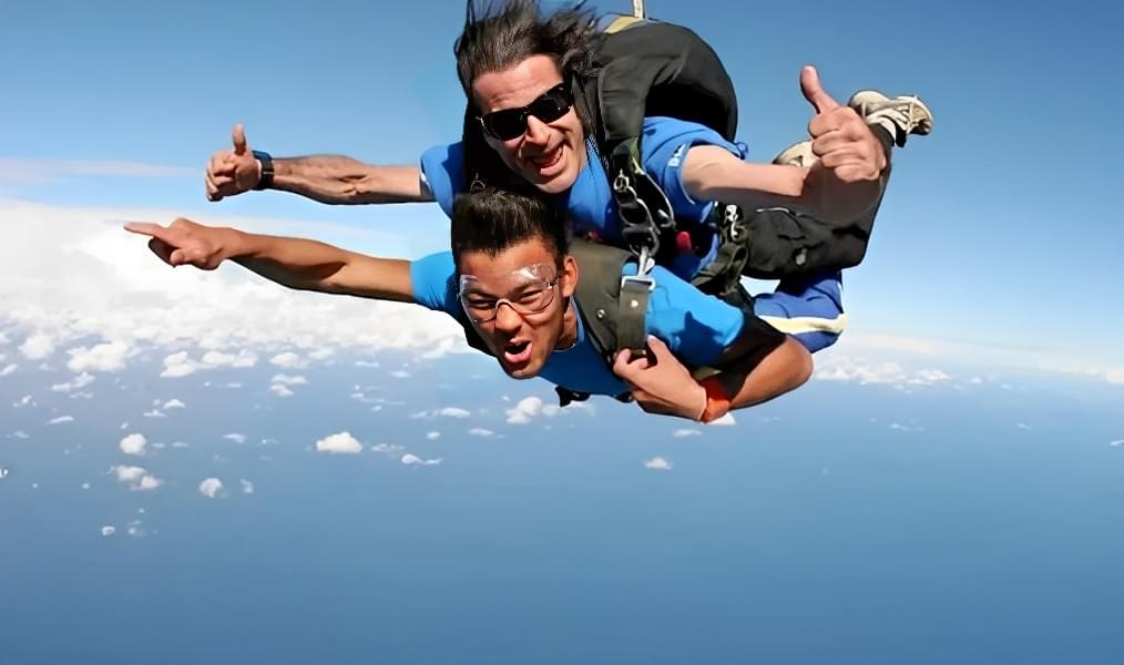 Skydiving at Byron Bay, Tyagarah