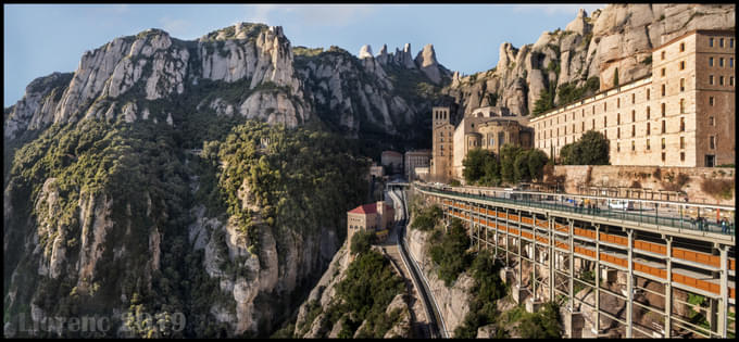 Road to Monasterio de Montserrat