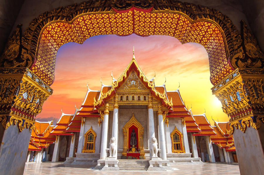 Visit the Golden Temple in Bangkok