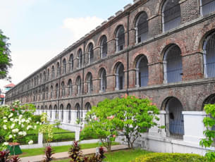This three-storeyed prison was constructed by Britishers in 1906