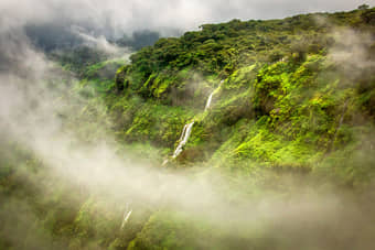 Fogg seen in the valleys 