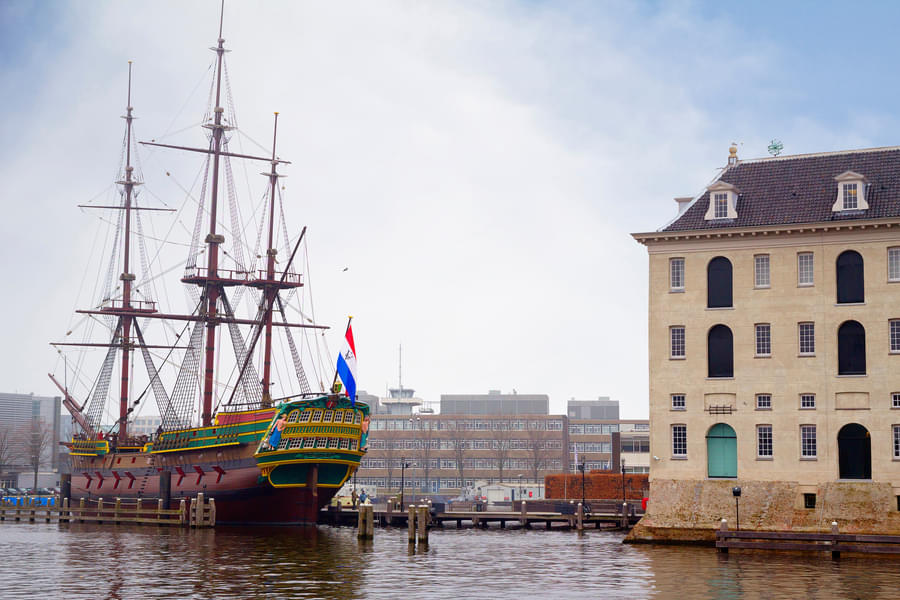 Experience the best views of VOC ship Replica, one of the highlights of Wartime Museum