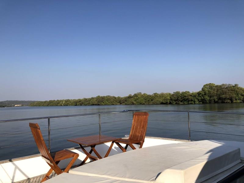 Fishing on a Yacht in Panjim Image