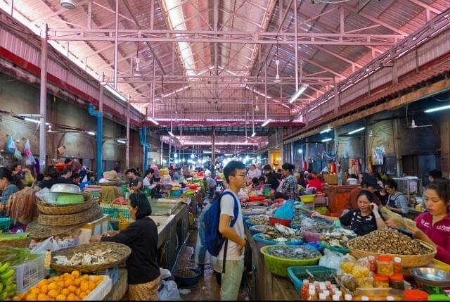 Psar Chars Old Market Cambodia