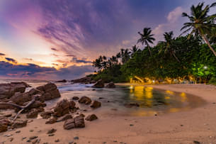 Beauty of the Mirissa Beach