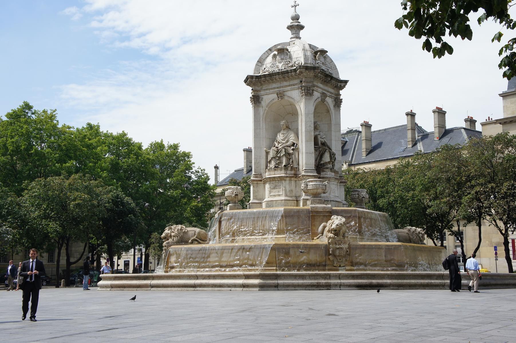 Fountain at Saint Sulpice