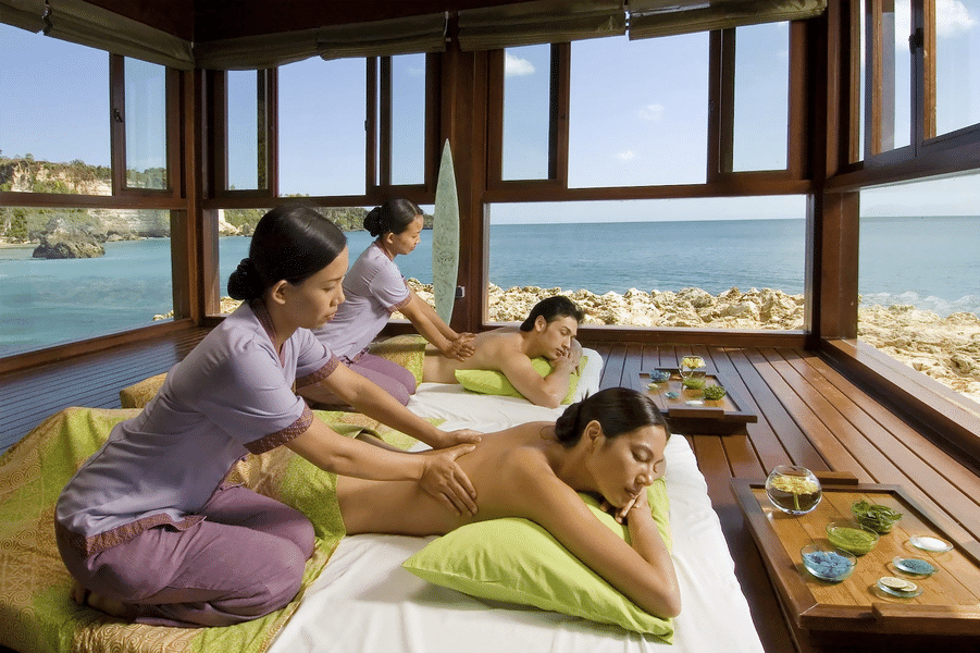 Treat yourself to a deeply relaxing Balinese massage 