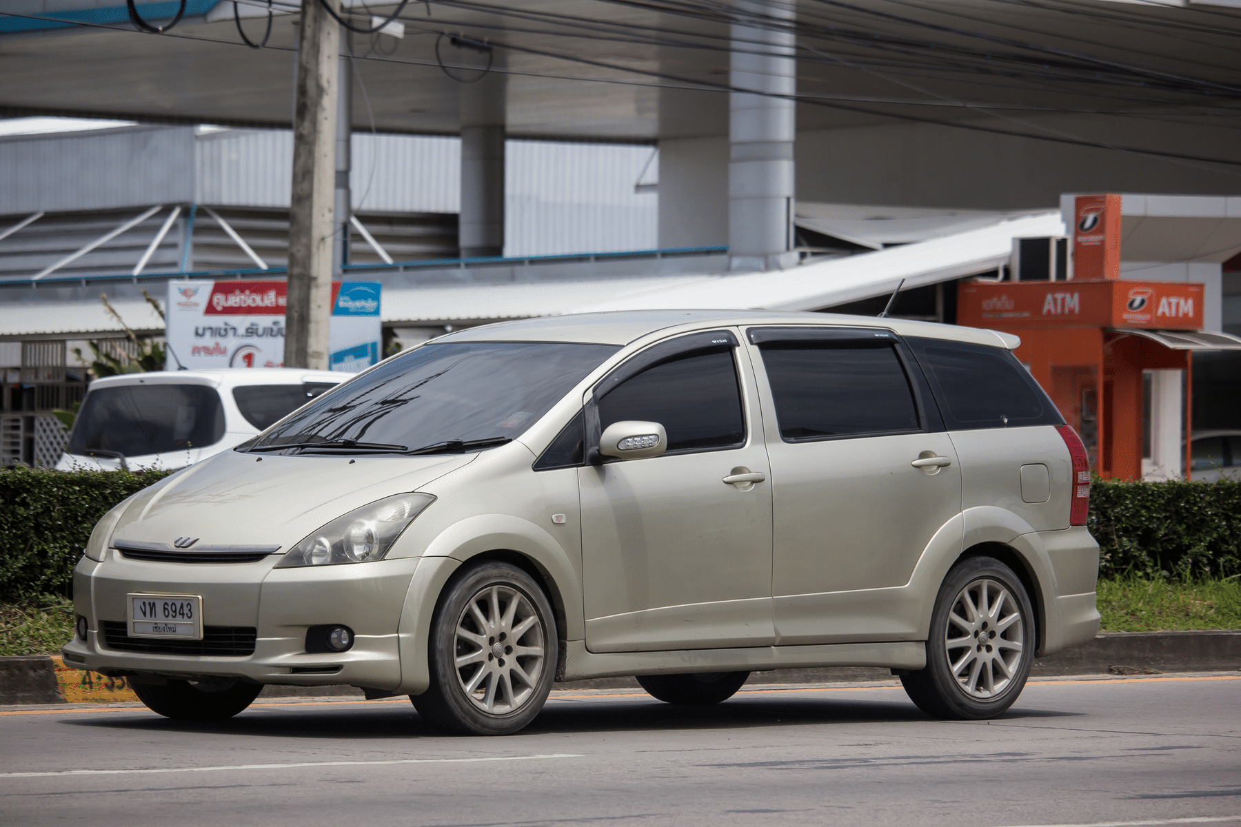 Get a ride in Toyota Wish