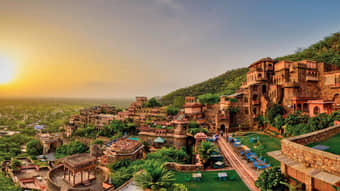 Experience a luxury stay at the Neemrana Fort Palace in Rajasthan