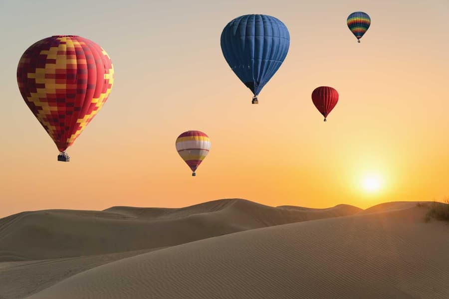 Hot Air Balloon Experience In Ras Al-Khaimah Image