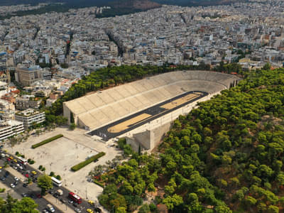 Olympic Games Workout in Panathenaic Stadium, Athens