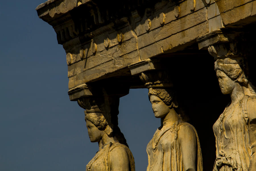 Gods & Battle on Frieze At Temple of Athena Nike