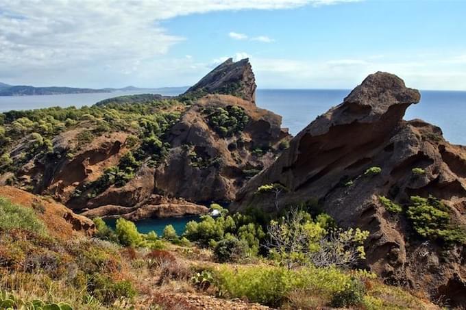 The creeks of La Ciotat