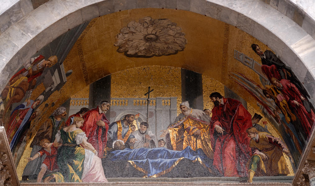 Frescoes Inside St. Mark’s Basilica