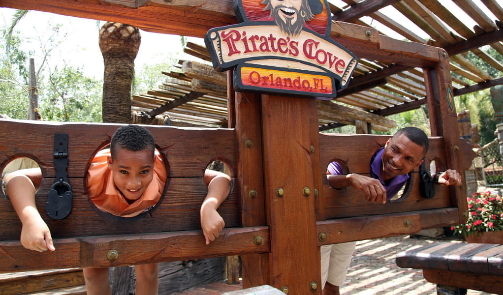 Get to experience the punishments from old pirate traditions