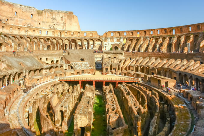 Inside Colosseum