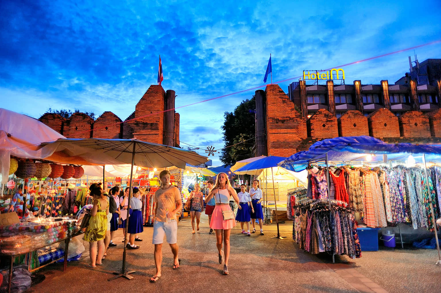 Tha Pae Walking Street, <em>Chiang Mai</em>