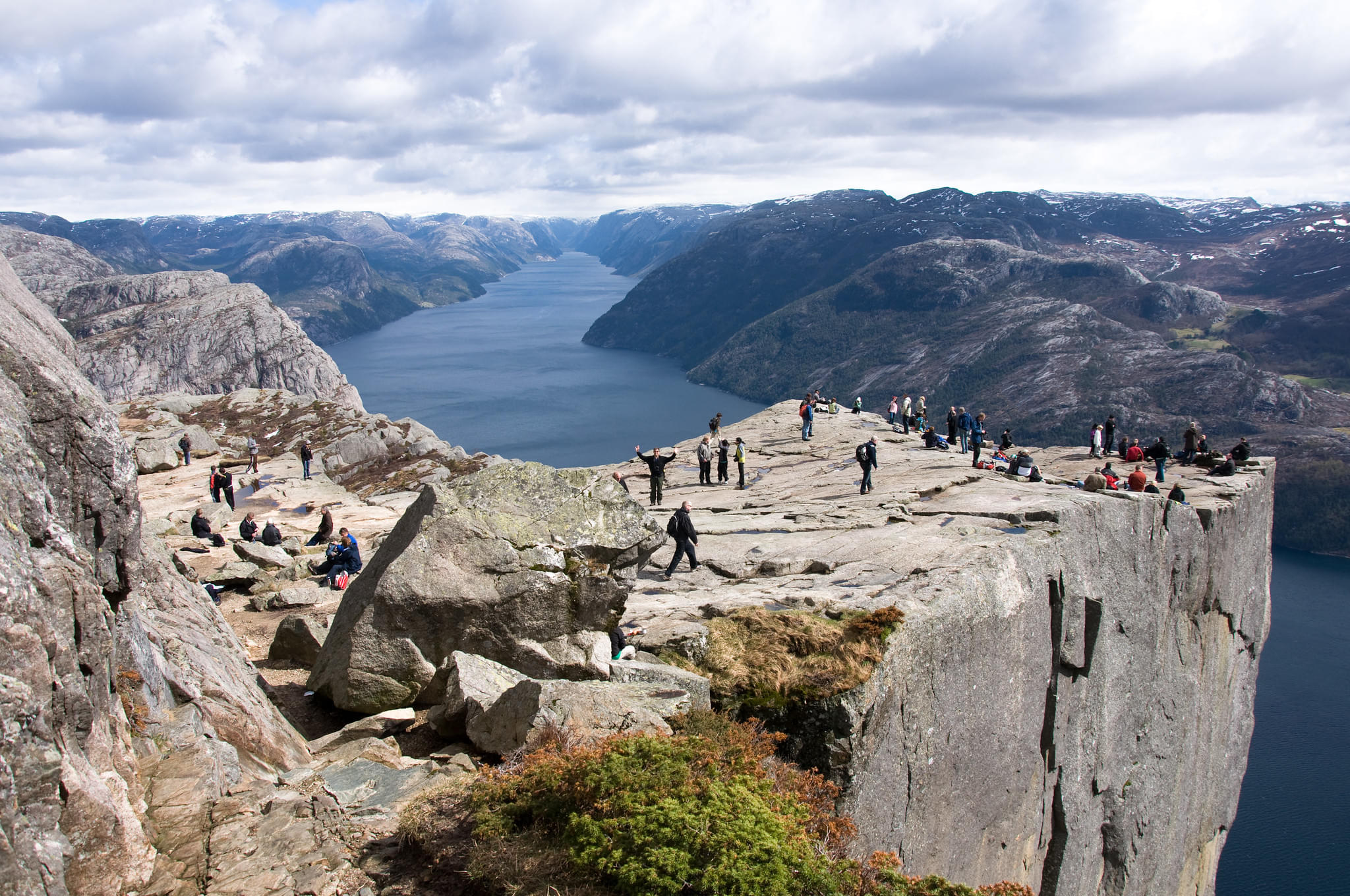 Hike up to the Preikestolen or Pulpit Rock