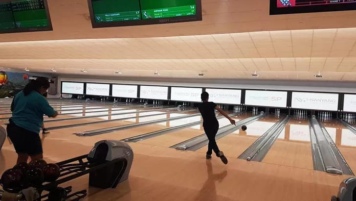 Spend a fun-filled day with your friends at the biggest bowling center
