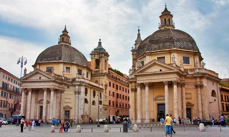 4 places to visit in rome Piazza Del Popolo
