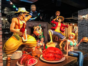 Experience a day at the Tokyo One Piece Tower 