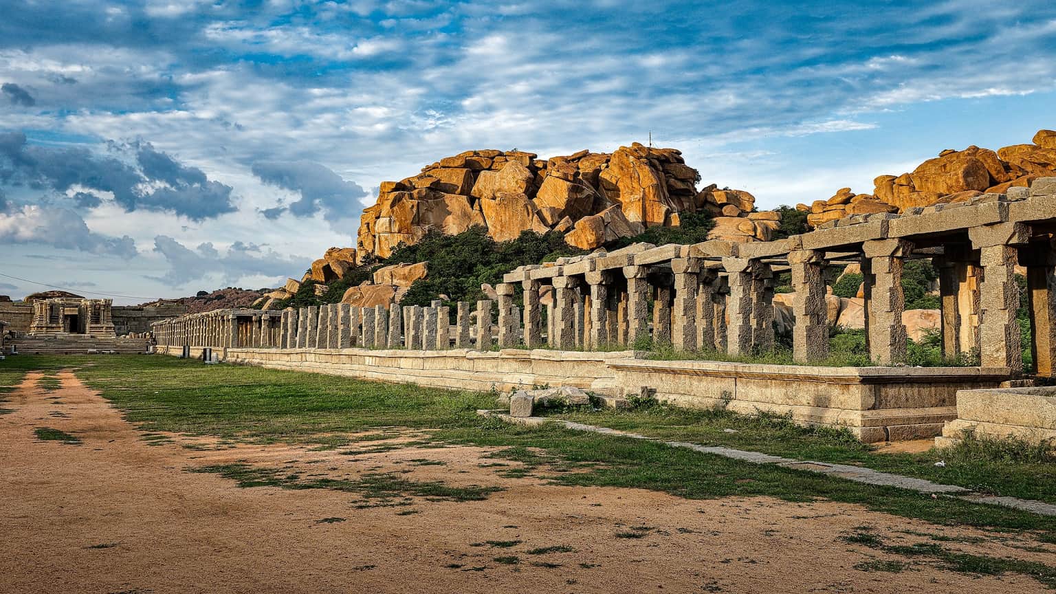 Hampi Bazaar, <em>Hampi</em>