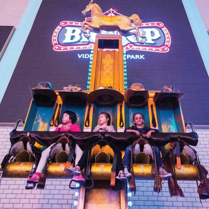Jumping Spurs at Skytropolis Indoor Theme Park