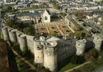 Take tour of this beautiful Château d'Angers castle a perfect work of medieval history 