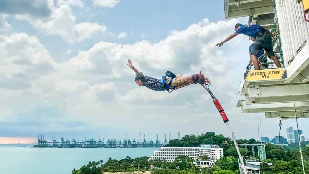 AJ Hacket Bungy Jump