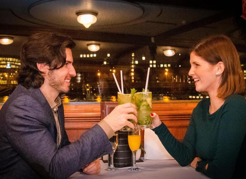 Experience a romantic dinner date with your partner