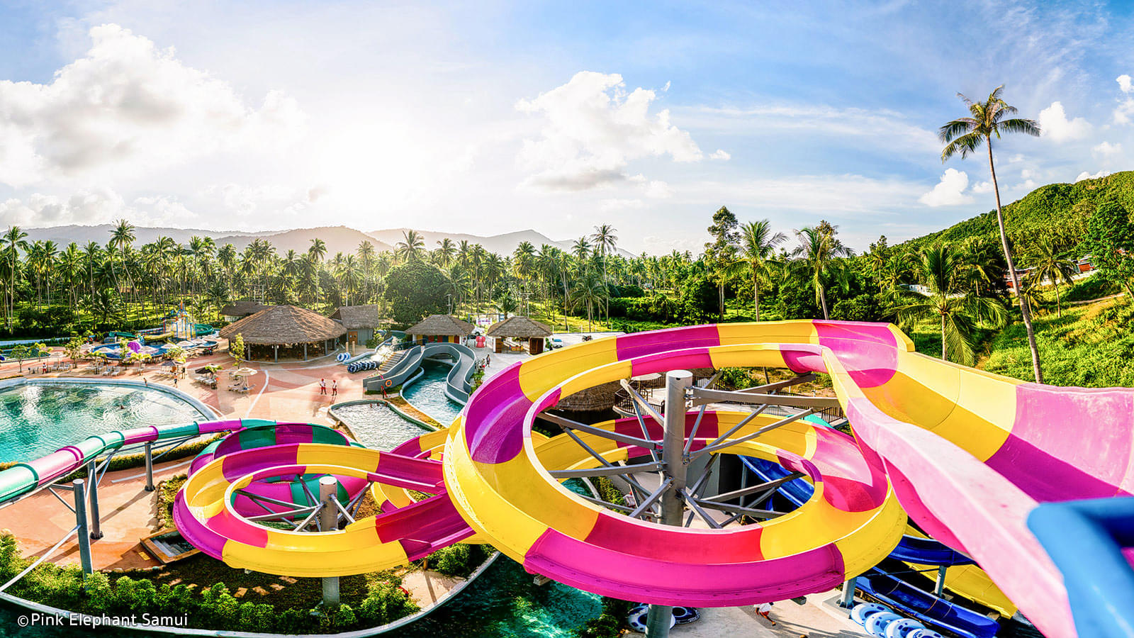 Pink Elephant, Samui Water Park Overview