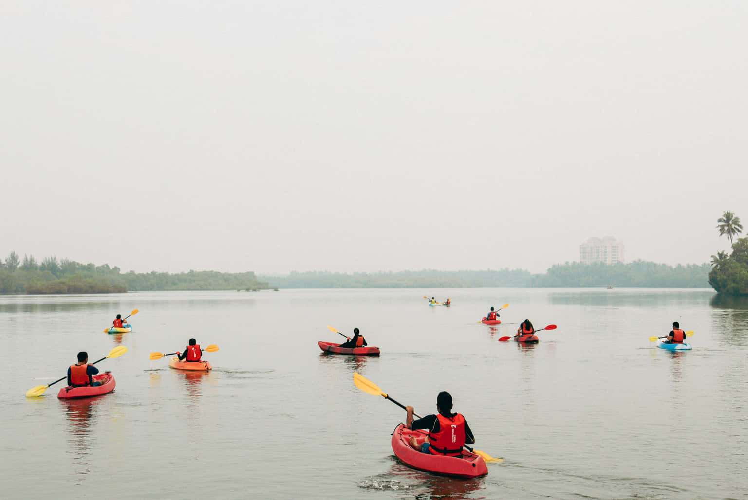 Kayaking in Mangalore, Karnataka