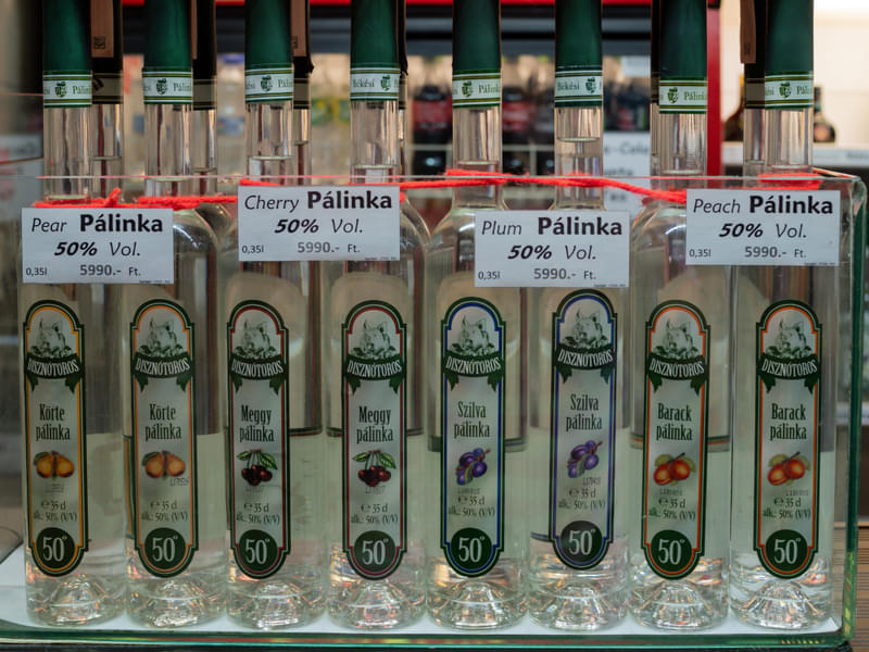 Taste some different flavours of Palinka