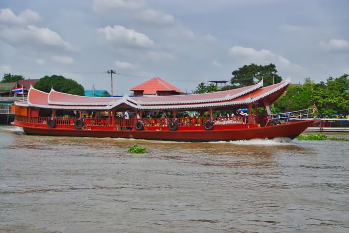 Koh Kret Island Floating Market