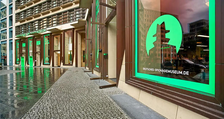 Enter the world of spies at German Spy museum in Berlin