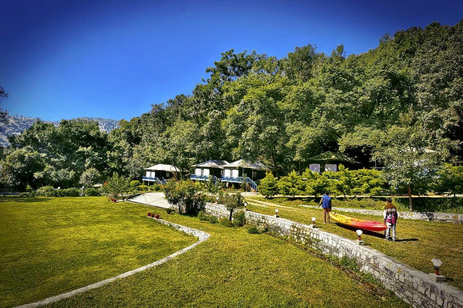 Lakeside Camping In Nainital Image