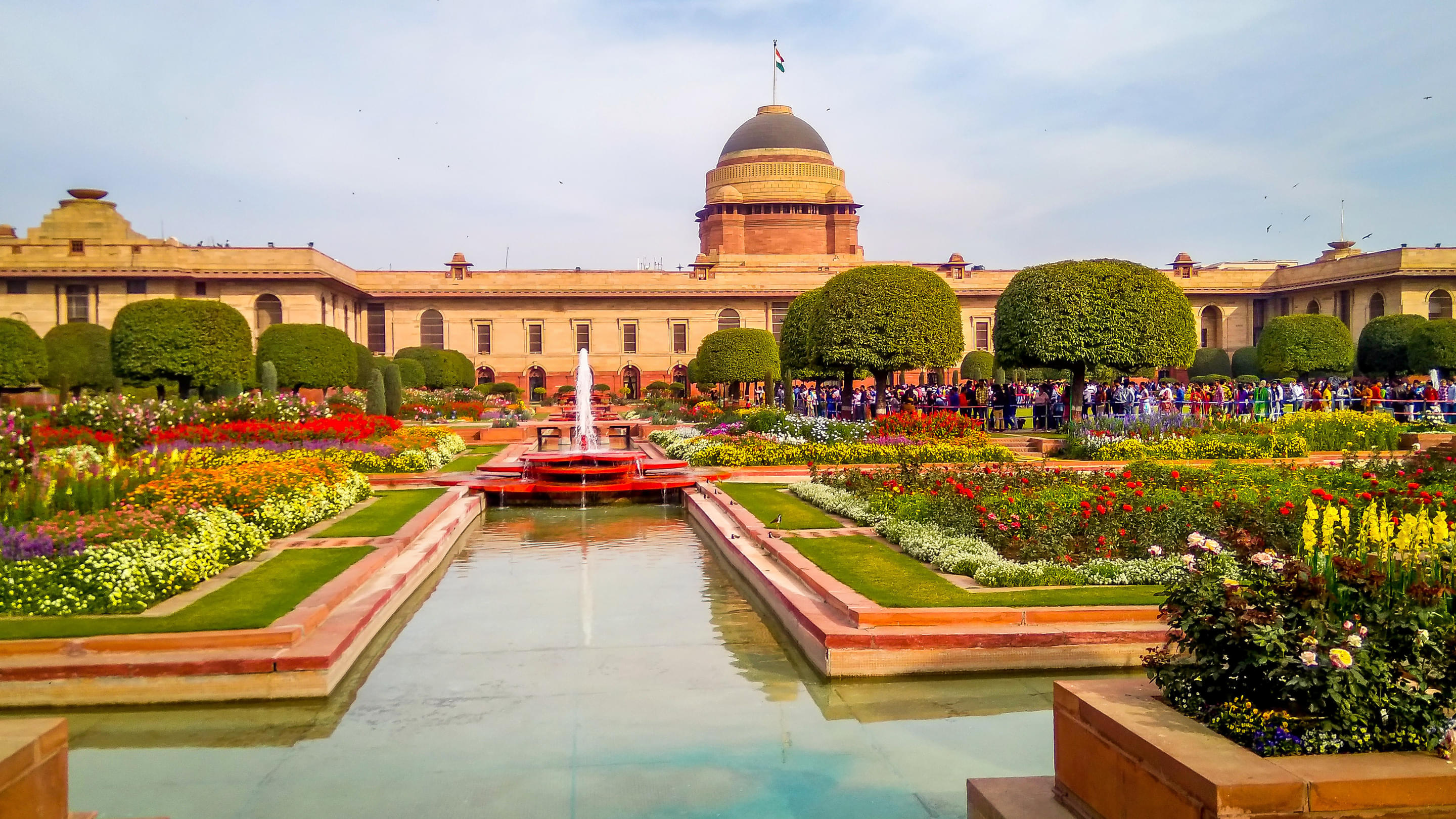Mughal Gardens Overview