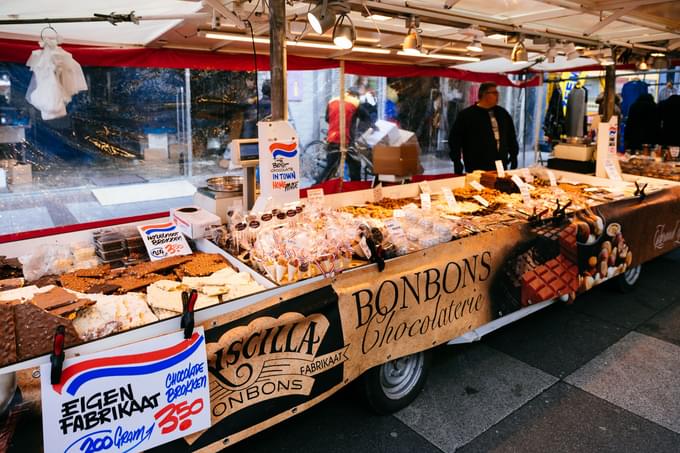 Albert Cuyp Market Food, Amsterdam