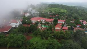 Aerial view of the resort