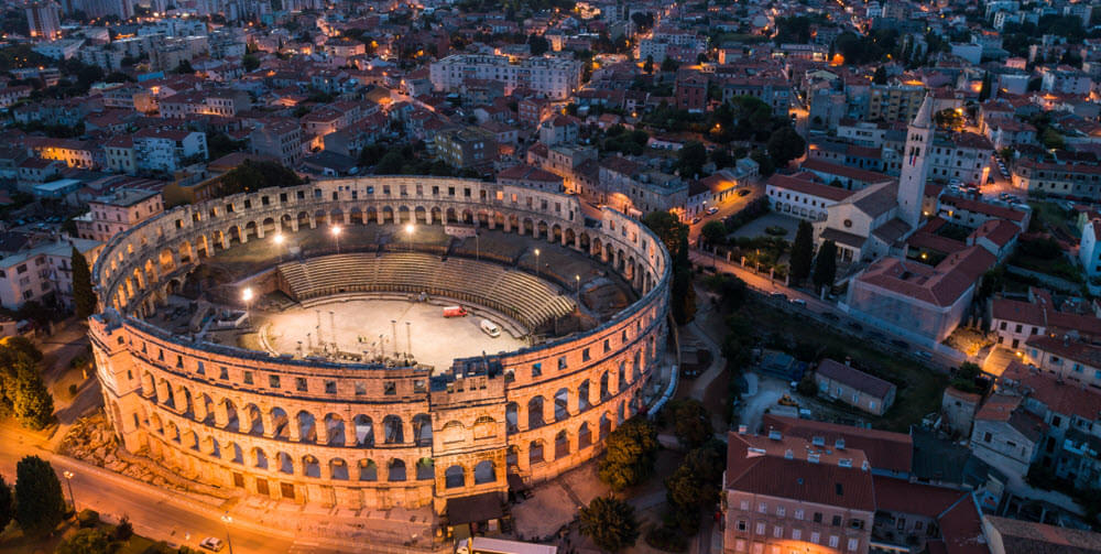 Colosseum by Night Image