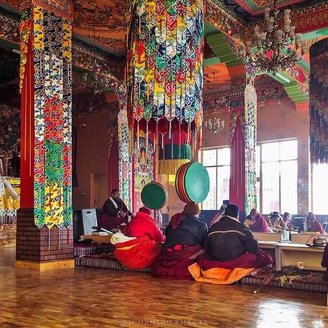 Engage with Monks in Daily Prayers and Meditation