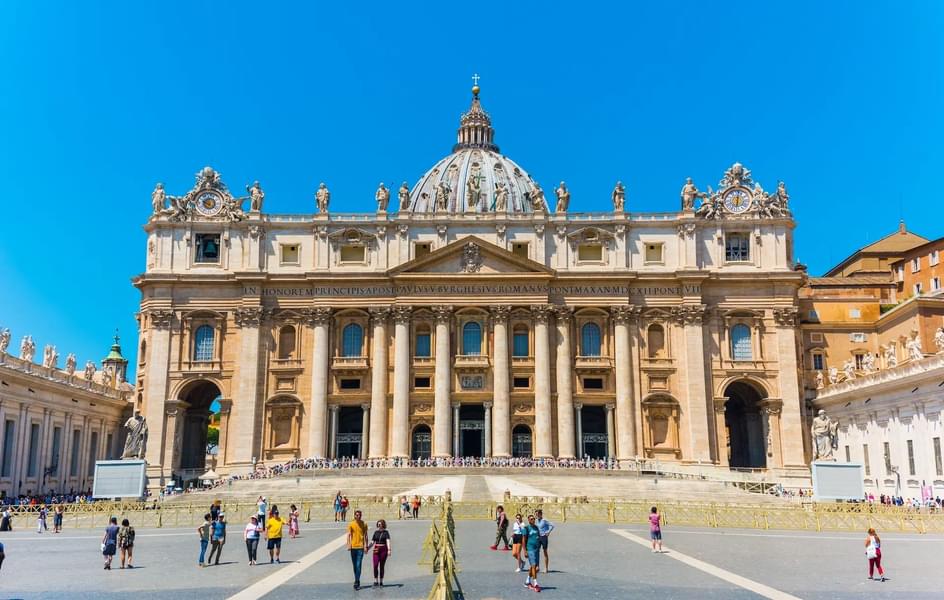 Facilities And Accessbility offered at St. Peter's Basilica