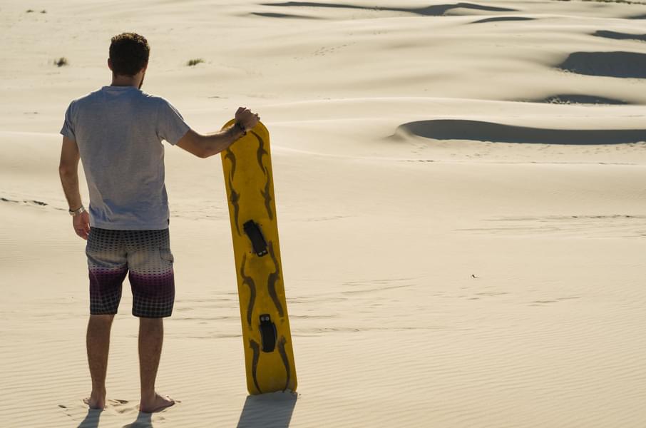 Dubai Sandboarding