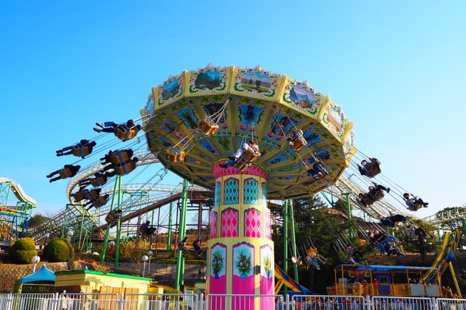 Amazing rides at Hirakata Park