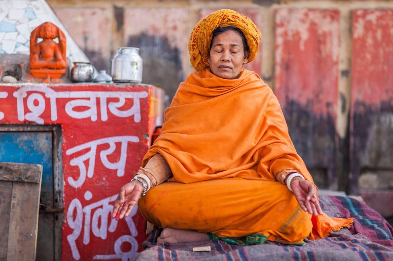 Pause for Meditation by the Kund