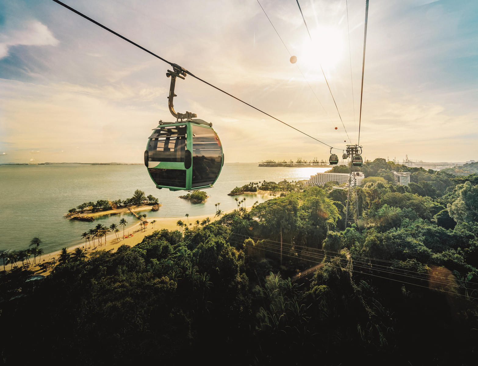 Embark on an exhilarating high-altitude cable car adventure