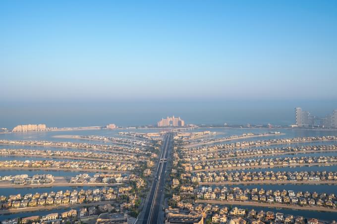 palm jumeirah view